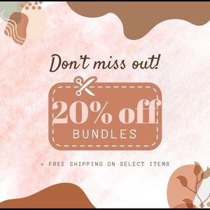 20% OFF BUNDLES